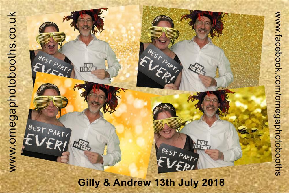 Gilly & Andrew's Wedding | View more photos from the event at gallery.omegaphotobooths.co.uk/u/Omega-Photobooths/Gilly-Andrews-Wedding